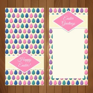 Easter design template Stock-Illustration