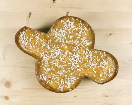 Easter dove cake Stock Photos