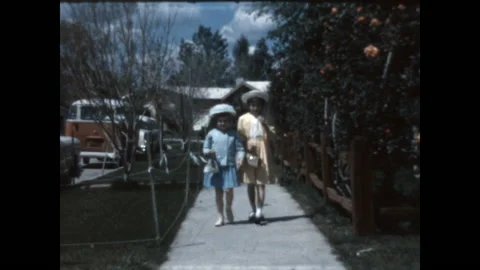 Easter Dresses 1965 Stock Footage 211892150