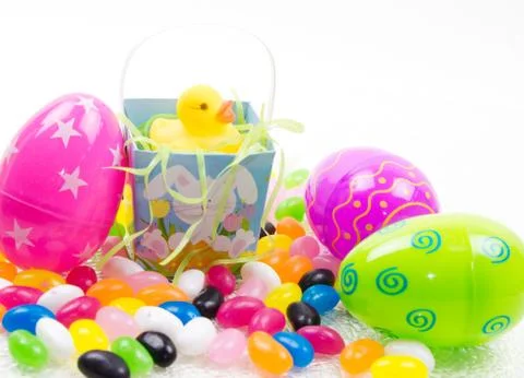 Easter duck Stock Photos