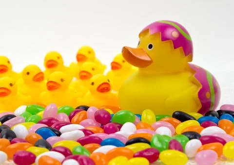 Easter duck Stock Photos