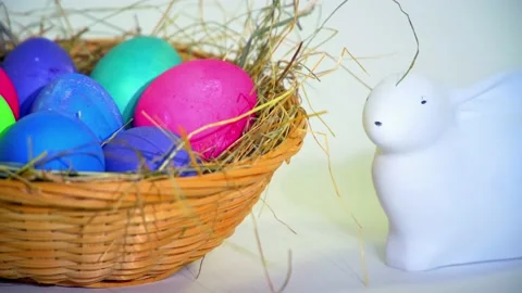 Easter. easter eggs Vidéo 168350628