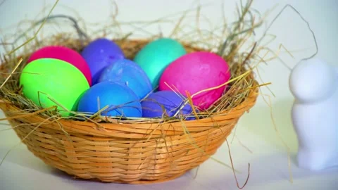 Easter. easter eggs Stock Footage 168350670