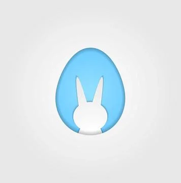 Easter egg and rabbit design Easter egg and rabbit abstract design Copyrig... 스톡 사진
