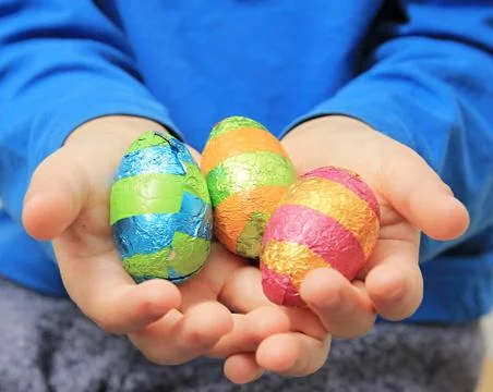 Easter egg with art design Stock Photos
