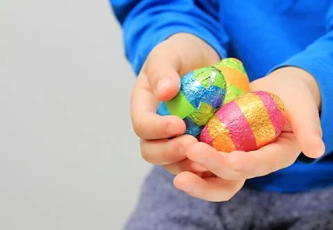 Easter egg with art design Stock Photos