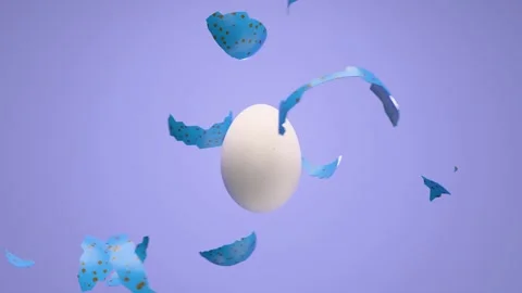 Easter egg background 스톡 동영상 331145826