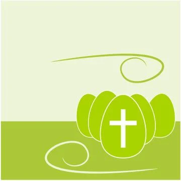 Easter egg background illustration 스톡 일러스트
