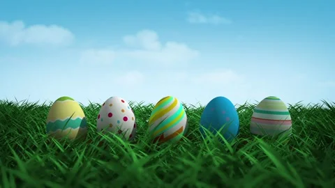 Easter Egg Bloom 動画素材 298715270