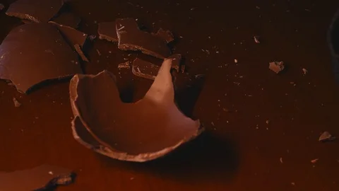 Easter egg broken Stock Footage 108433464