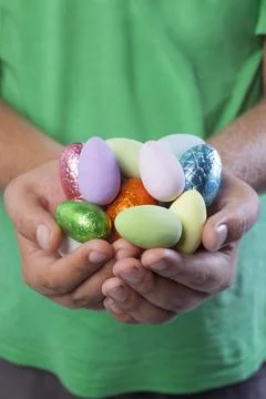Easter Egg Candy Stock Photos