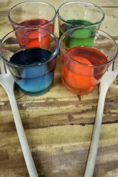 Easter Egg Coloring Stock Photos