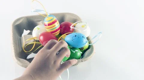 Easter Egg Concept. Celebration or Festival Stock Photos