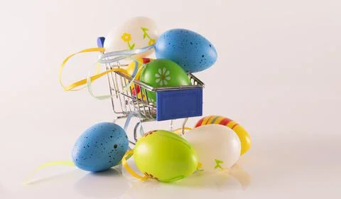 Easter Egg Concept. Celebration or Festival Stock Photos