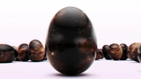 Easter Egg Cracks Logo Reveal 库存 After Effects