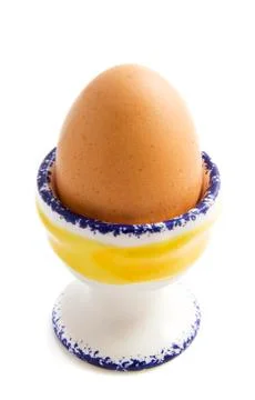 Easter egg cup Stock Photos