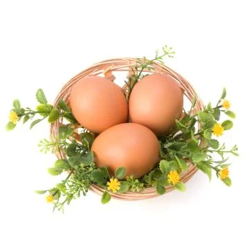 Easter egg decoration Stock Photos