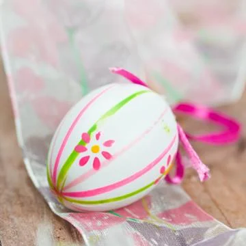 Easter egg decoration Stock Photos