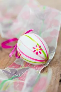 Easter egg decoration Stock Photos