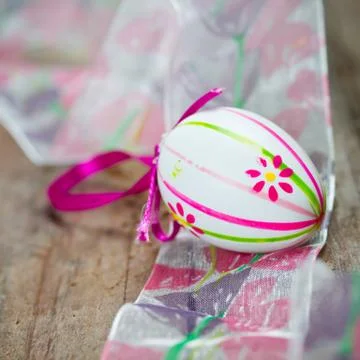 Easter egg decoration Stock Photos