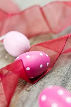 Easter egg decoration Stock Photos