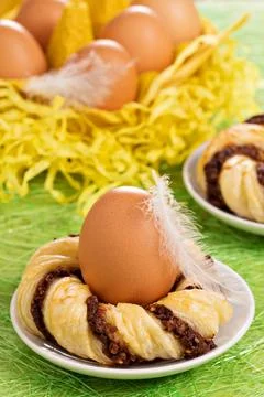 Easter egg decoration Стоковые фото