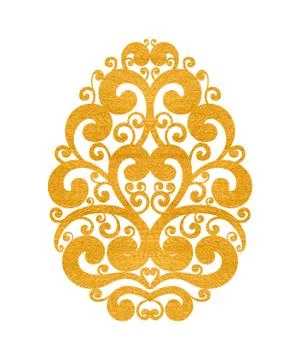 Easter egg design element Stock Illustration