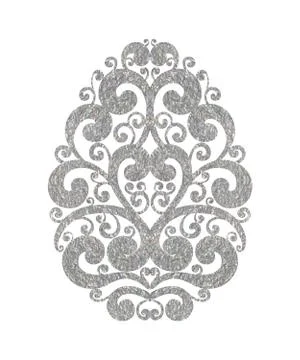 Easter egg design element Stock Illustration