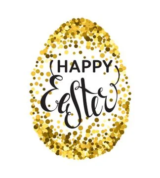 Easter egg design element Stock Illustration