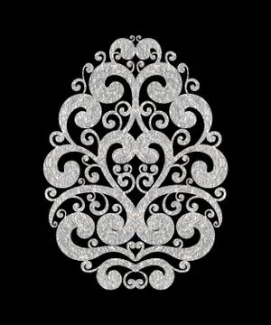 Easter egg design element Stock Illustration