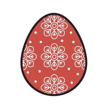 Easter Egg Design Stock Illustration