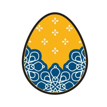 Easter Egg Design Stock Illustration