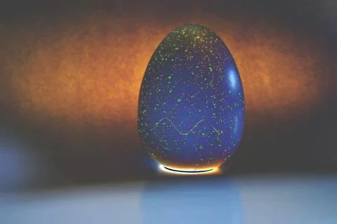 Easter Egg. Easter egg with the inscription .Easter ideas. Happy Easter. multi Stock Photos