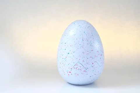 Easter Egg. Easter egg with the inscription .Easter ideas. Happy Easter. Stock Photos