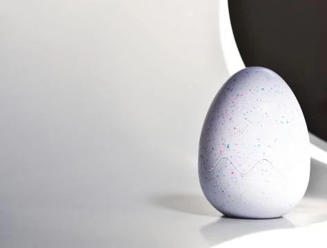 Easter Egg. Easter egg with the inscription .Easter ideas. Happy Easter. Stock Photos