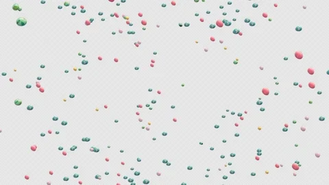 Easter Egg Explosion Stock Footage 150342672