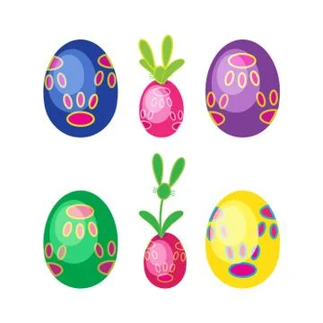 Easter egg to fertility Stock Illustration