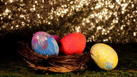 Easter egg Stock Footage 122908376