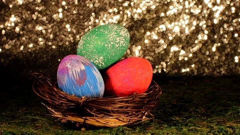 Easter egg Stock Footage 122908383