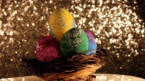 Easter egg Stock Footage 122908419
