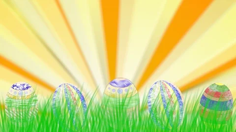 Easter egg Stock Footage 124300976