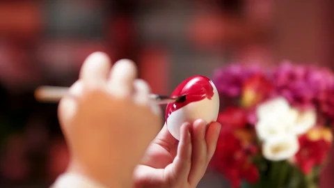 Easter egg Stock Footage 129151896