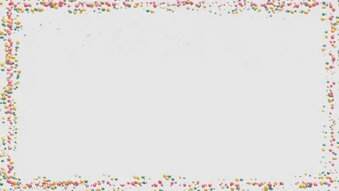 Easter Egg Frame Loop Stock Footage 150342543