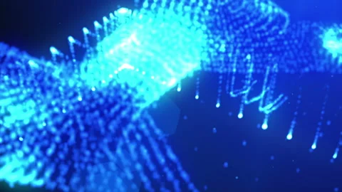 Easter egg from geometrical elements, abstraction Stock Footage 87447853