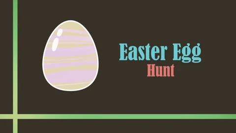 Easter egg hunt 2023 Stock Footage 233658819
