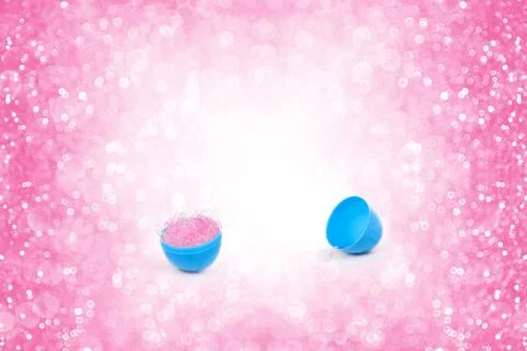 Easter Egg Hunt Sparkle Background Stock Photos