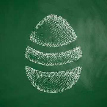 Easter egg icon Stock Illustration