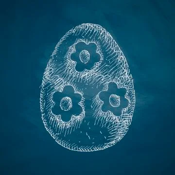 Easter egg icon Stock Illustration