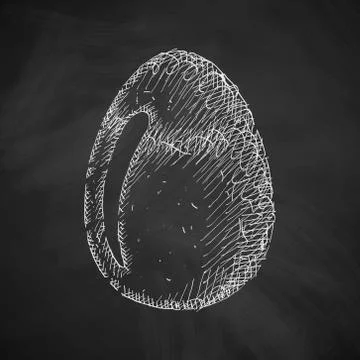 Easter egg icon Stock Illustration