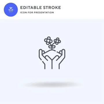 Easter Egg icon vector, filled flat sign, solid pictogram isolated on white Stock Illustration